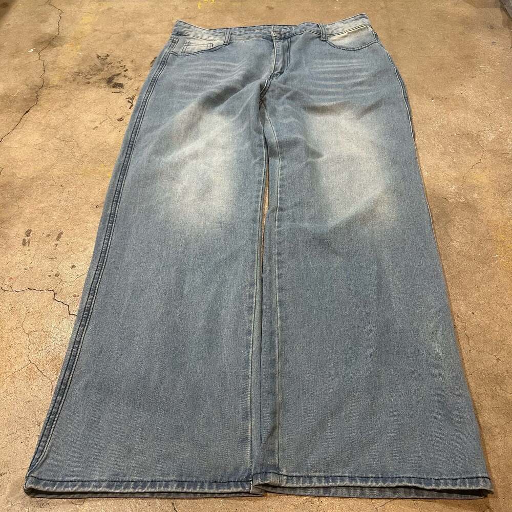 Jeanology Vintage 90s Wide Leg Baggy Flare Skater Jeans